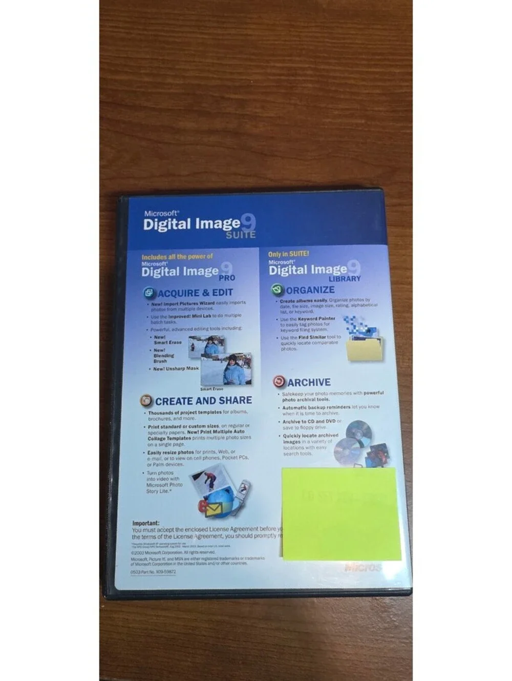 Microsoft Digital Image Suite 9